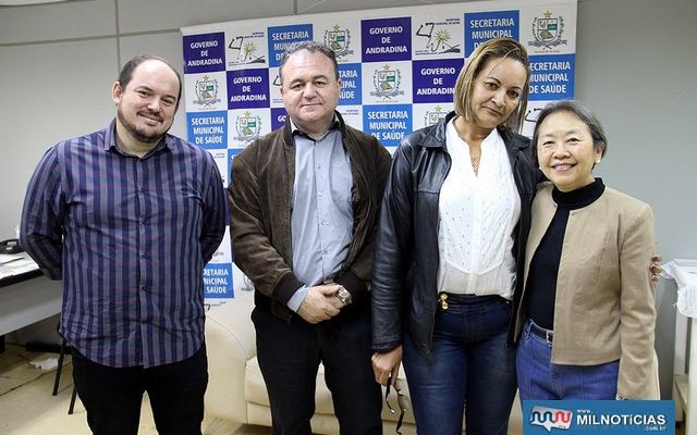 Marilyn Gonzales Galloso (blusa preta), veio integrar a equipe do município pelo Programa Mais Médicos do Governo Federal. Foto: Secom/Prefeitura