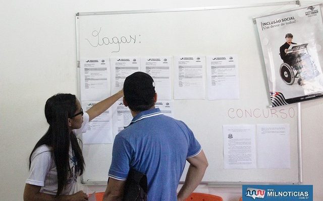 Inscrições podem ser feitas na Secretaria de Desenvolvimento, em frente a Prefeitura. Foto: Secom/Prefeitura