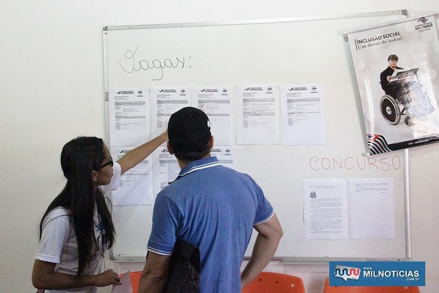 Inscrições podem ser feitas na Secretaria de Desenvolvimento, em frente a Prefeitura. Foto: Secom/Prefeitura