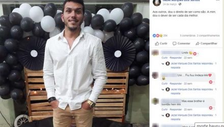 Jovem de 23 anos morre em acidente de moto em Bauru (Foto: Reprodução/Facebook).