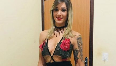 Patrícia Aline dos Santos foi encontrada morta em matagal na zona norte de Palmas (TO) (Foto: Arquivo Pessoal).