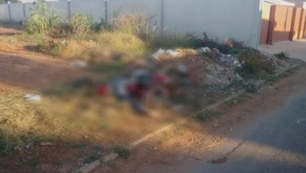 Vítimas foram assassinadas a tiros após saírem de audiência no Fórum em Poconé (Foto: Divulgação).