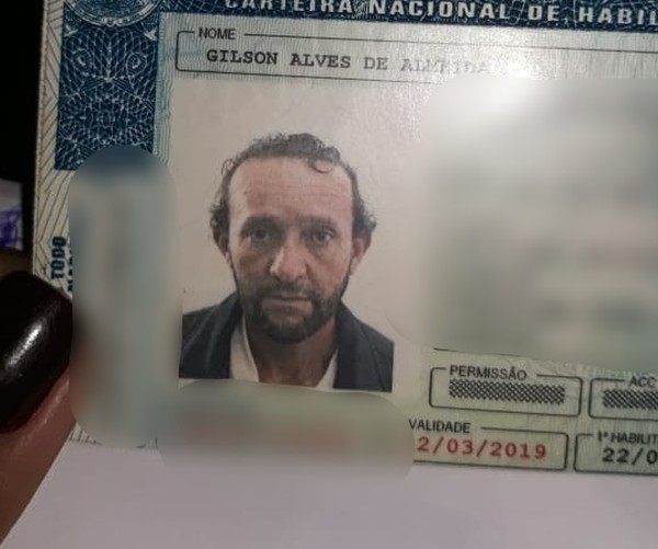 O suspeito, Gilson Alves de Almeida, de 45 anos, foi preso nessa quinta-feira (Foto: DHPP Rondonópolis).