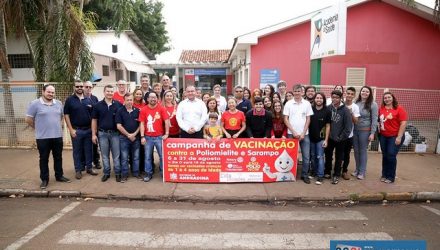 Crianças devem ser vacinadas nos postos de saúde do município. Foto: Secom/Prefeitura