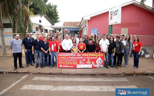 Crianças devem ser vacinadas nos postos de saúde do município. Foto: Secom/Prefeitura