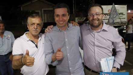 A partir da esq., Roquinho, Pinato e Sebastião Silva. Foto: MANOEL MESSIAS/Mil Noticias