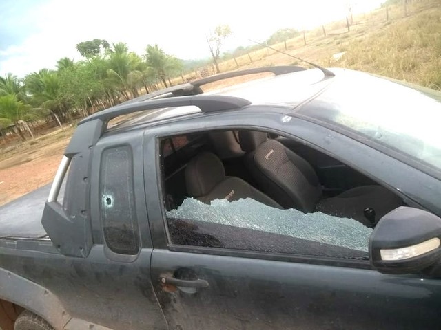 Vítima foi alvejada na zona rural de Guarantã do Norte (MT) — Foto: Divulgação.