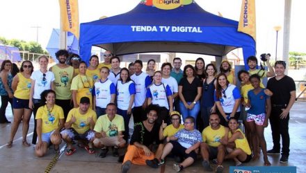 Evento sobre questões técnicas relacionadas à instalação do kit e a mudança do sinal da TV Digital. Foto: Secom/Prefeitura