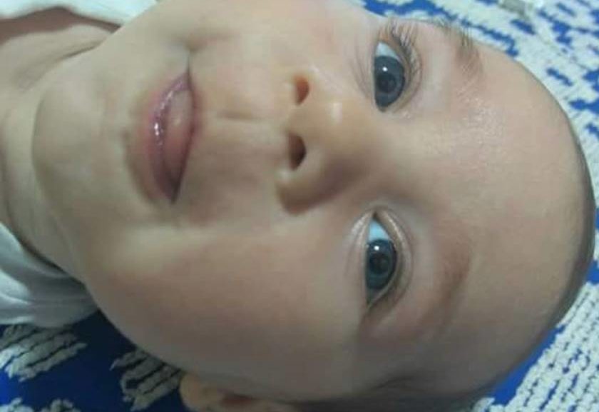 Bebê de seis meses foi morto com um tiro no peito. Pai é o principal suspeito por se irritar com o choro da criança. Foto: DIVULGAÇÃO