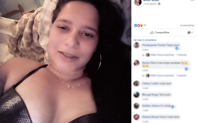 Camila Souza, de 24 anos, foi morta a facada dentro de casa nesta sexta-feira (14), em Campinas (SP) — Foto: Reprodução/Facebook.