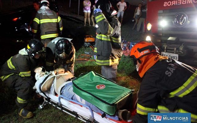 Operário foi socorrido com trauma na coluna cervical, altura da nuca, permanecendo internado. Foto: MANOEL MESSIAS/Agência