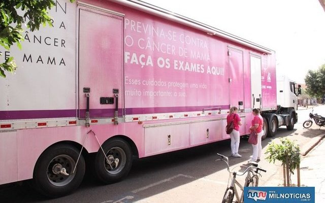 Carreta do Hospital de Amor de Barretos realizará exames de mamografia nas Unidades Básicas de Saúde. Foto: Secom/Prefeitura