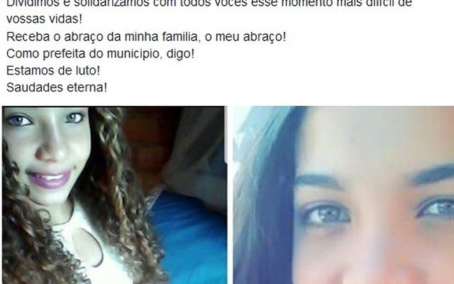 Prefeita de Cocalinho Dalva Lima Peres usa Facebook para lamentar morte de três adolescentes (Foto: Facebook/Reprodução).
