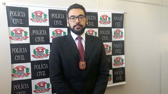 Delegado de Polícia Marcelo Zompero será o palestrante do evento. Foto: MANOEL MESSIAS/Mil Noticias