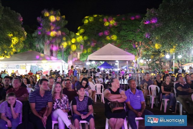 Apresentações marcaram o fim de semana em Andradina. Foto: Secom/Prefeitura
