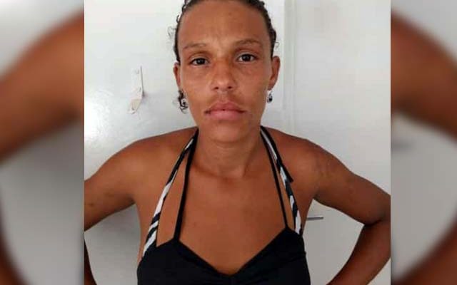 Gisele Souza Sabino tem um histórico de prisões por furtos e roubos praticados contra idosos para sustentar o vicio em droga. Foto: DIVULGAÇÃO