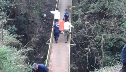 Jovem de 18 anos morreu ao pular de ponte em Limeira (Foto: Wagner Morente/GCM de Limeira).