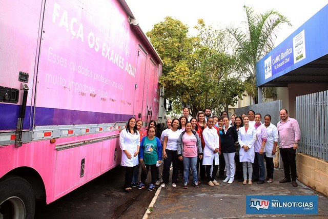 Carreta já está atendendo em Andradina. Foto: Secom/Prefeitura
