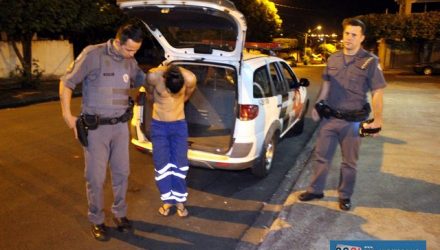 Acusado foi encaminhado ao plantão policial, indiciado e recolhido á cadeia de Murutinga do Sul. Foto: MANOEL MESSIAS/Agência