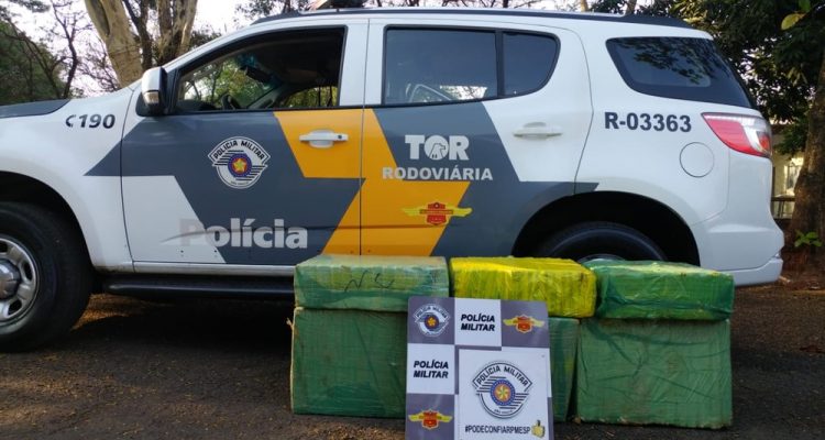 Homem é preso com cerca de 200 quilos de maconha em Rio Preto — Foto: Divulgação