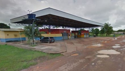 Venezuelano assassinado vivia pelas proximidades da rodoviária de Rorainópolis, no interior de Roraima, informou um PM da região (Foto: Reprodução/Google Maps).