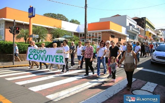 O evento tem o apoio do Conselho Municipal do Idoso e faz do projeto de Ação Saúde e Valorização da Pessoa Idosa. Foto: Secom/Prefeitura