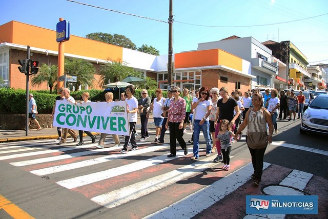 O evento tem o apoio do Conselho Municipal do Idoso e faz do projeto de Ação Saúde e Valorização da Pessoa Idosa. Foto: Secom/Prefeitura