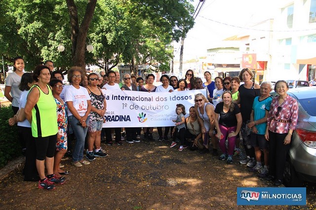 O evento tem o apoio do Conselho Municipal do Idoso e faz do projeto de Ação Saúde e Valorização da Pessoa Idosa. Foto: Secom/Prefeitura