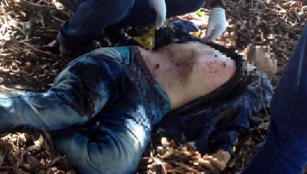 Bandido morre ao trocar tiros com Força Tática em Três Lagoas. (Foto: Divulgação/PM).