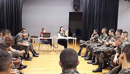 Programa contou com a presença dos jovens do Tiro de Guerra. Foto: Secom/Prefeitura