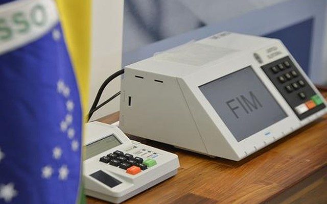 urna eletrônica, votação, eleição, eleições — Foto: José Cruz/Agência Brasil