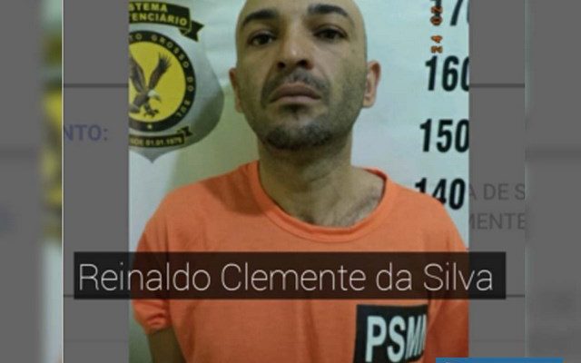 Foragido foi capturado pela Polícia Militar de Lavínia e encaminhado para a carceragem da cidade. Foto:  DIVULGAÇÃO