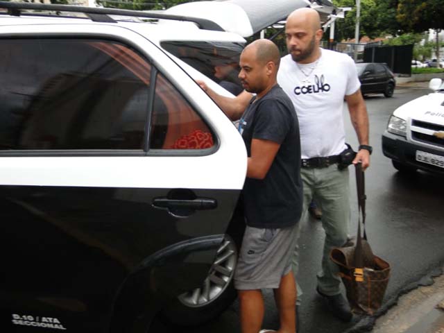 Gil foi preso por policiais do GOE - Grupo de Operações Especiais. Foto: Divulgação 