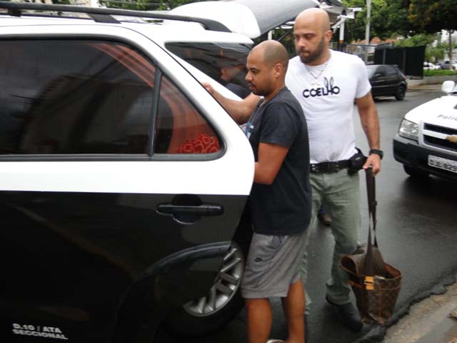 Gil foi preso por policiais do GOE - Grupo de Operações Especiais. Foto: Divulgação