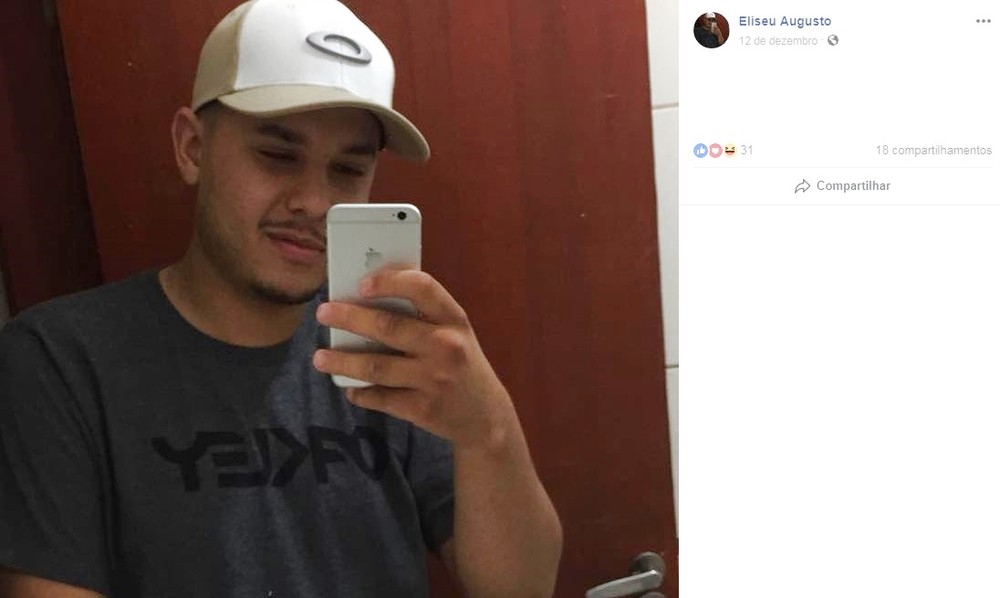 Eliseu Augusto Bispo morreu em acidente com moto em Itapetininga — Foto: Reprodução/Facebook.