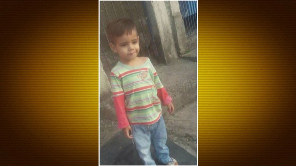 Luan, em foto da família — Foto: Reprodução/TV Globo.