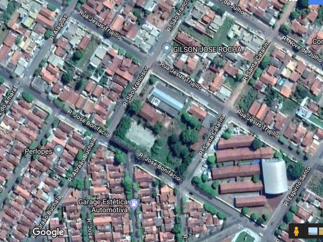 Condenado capturado foi flagrado no bairro Benfica e recolhido à cadeia de Ilha Solteira, aguardando vaga em uma penitenciária estadual. Foto: Google Maps/Reprodução