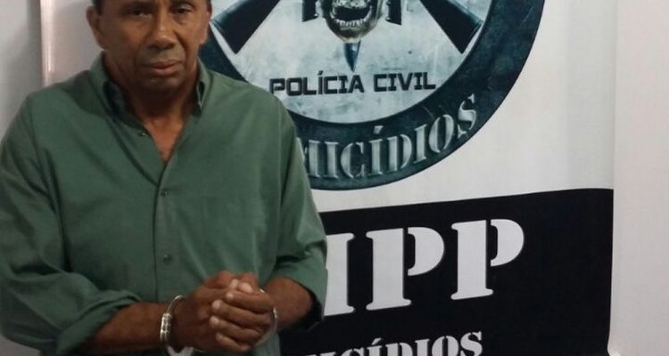 Onésimo José Santana foi preso por feminicídio contra a ex-mulher — Foto: Polícia Civil de Mato Grosso/Assessoria.