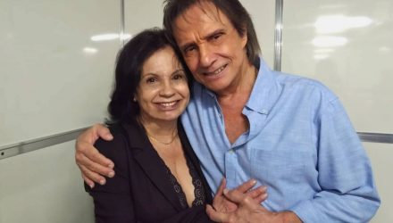Isolda e Milton Carlos em setembro de 2018 — Foto: Reprodução / Facebook Isolda.