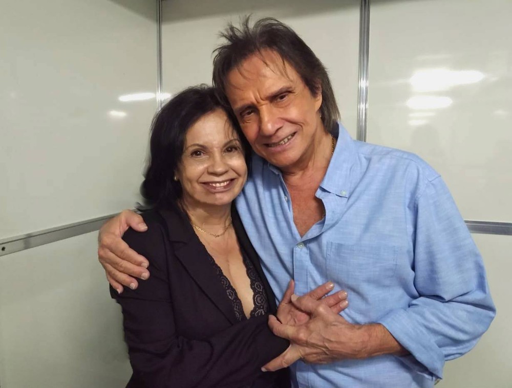 Isolda e Milton Carlos em setembro de 2018 — Foto: Reprodução / Facebook Isolda.