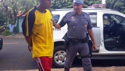 “Vô”, foi indiciado por tráfico de entorpecente e recolhido ao CDP – Centro de Detenção Provisória de Nova independência. Foto: MANOEL MESSIAS/Agência