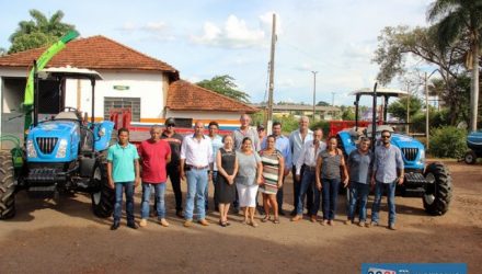 Equipamentos serão destinados aos Assentamentos Belo Monte e Josué de Castro, além da Secretaria de Agricultura. Foto: Secom/Prefeitura