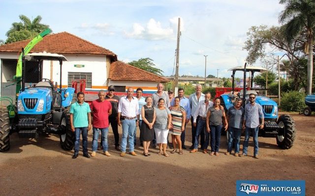 Equipamentos serão destinados aos Assentamentos Belo Monte e Josué de Castro, além da Secretaria de Agricultura. Foto: Secom/Prefeitura