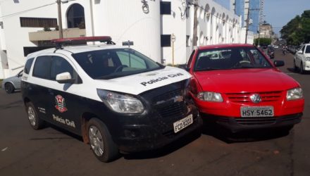 Policial civil de Itapura havia saído do plantão da Delegacia Seccional de Andradina e seguia pela Av. Guanabara sentido à sua cidade de origem. Foto: MANOEL MESSIAS/Agência