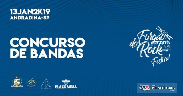 evento será das 17h às 22h no Centro Cultural Pioneiros de Andradina. DIVULGAÇÃO