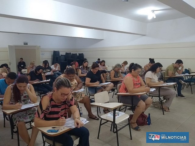 Prova foi realizada neste último domingo, 13, na escola Anna Maria Marinho Nunes. Foto: Secom/Prefeitura