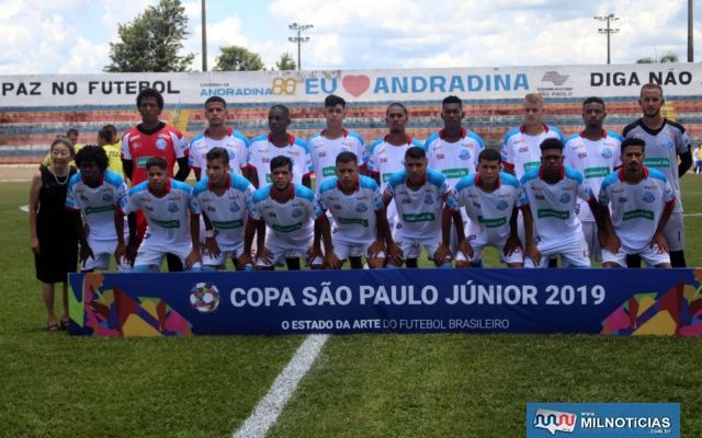 Andradina E. C. jogou bem na estreia da 'copinha'. Foto: MANOEL MESSIAS/Mil Noticias