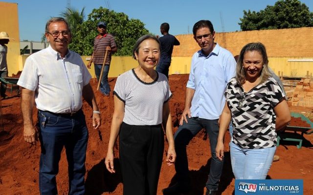 Reforma da escola Eulália Matos duplicará atendimento para as crianças de Andradina. Foto: Secom/Prefeitura