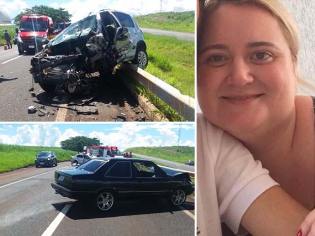 Fernandopolense Nádia Pezzati Zantedeschi, 38 anos, morreu no acidente. Foto: Regiaonoroeste.com