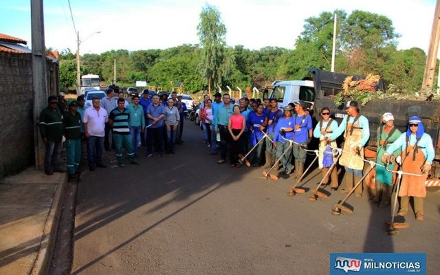 Mutirão acontece nos bairros Vila Botega, Stela Maris, Jardim Brasil e região. Foto: Secom/Prefeitura